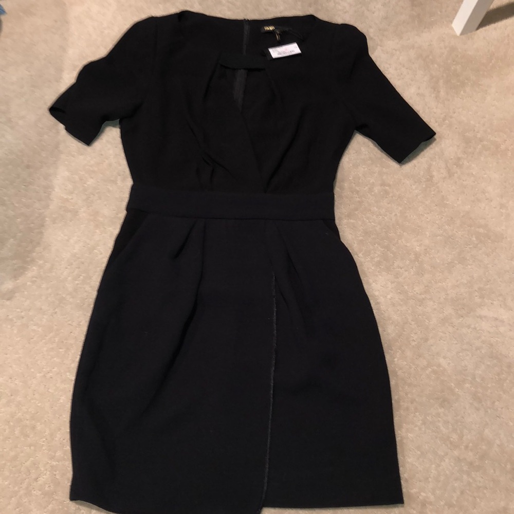 Black NWT Classic Maje Dress